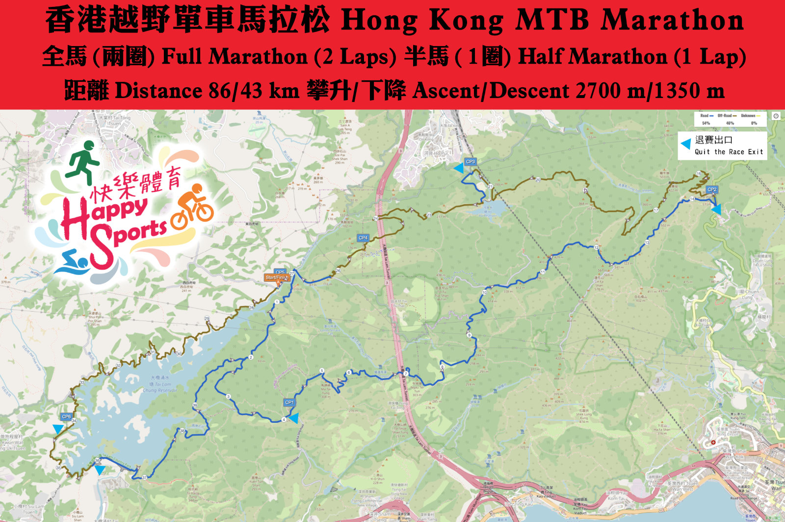 Hong Kong MTB Marathon route V2 web